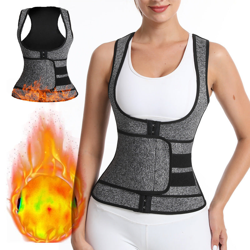 Slimming belt, ideal for sauna and sweating.