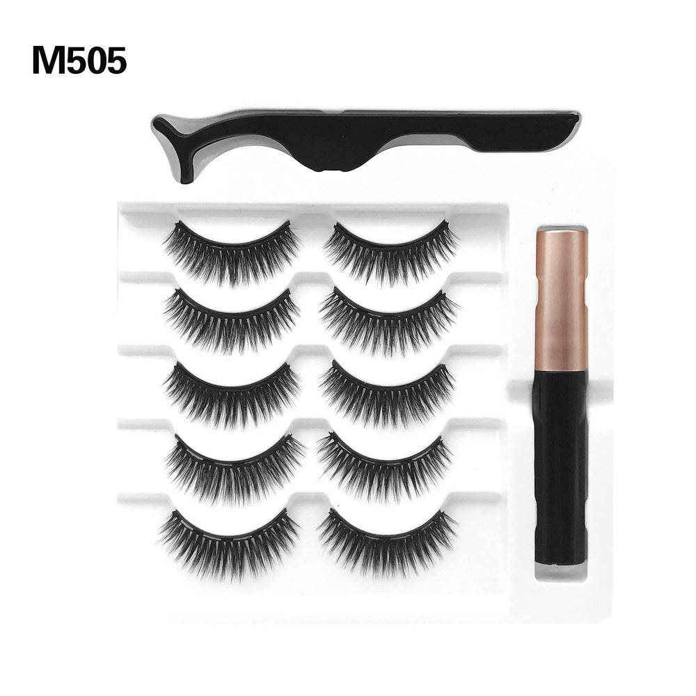 Faux cils magnétiques (5paires) - Style & confort