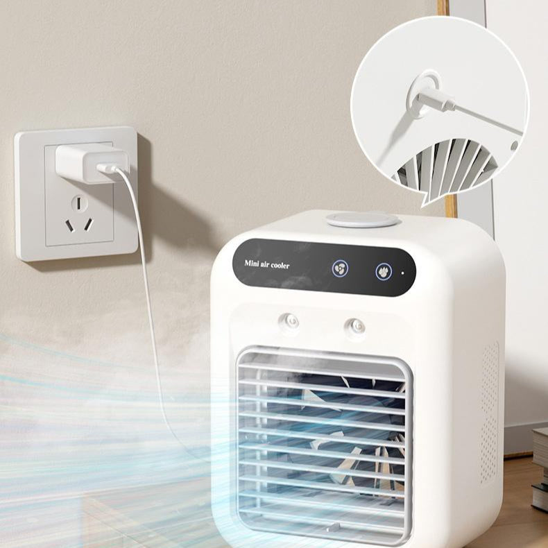 Tragbare Klimaanlage, Luftkühler, Ventilator, Wasserkühlung, Klimaanlage für Zimmer, Büro, Auto