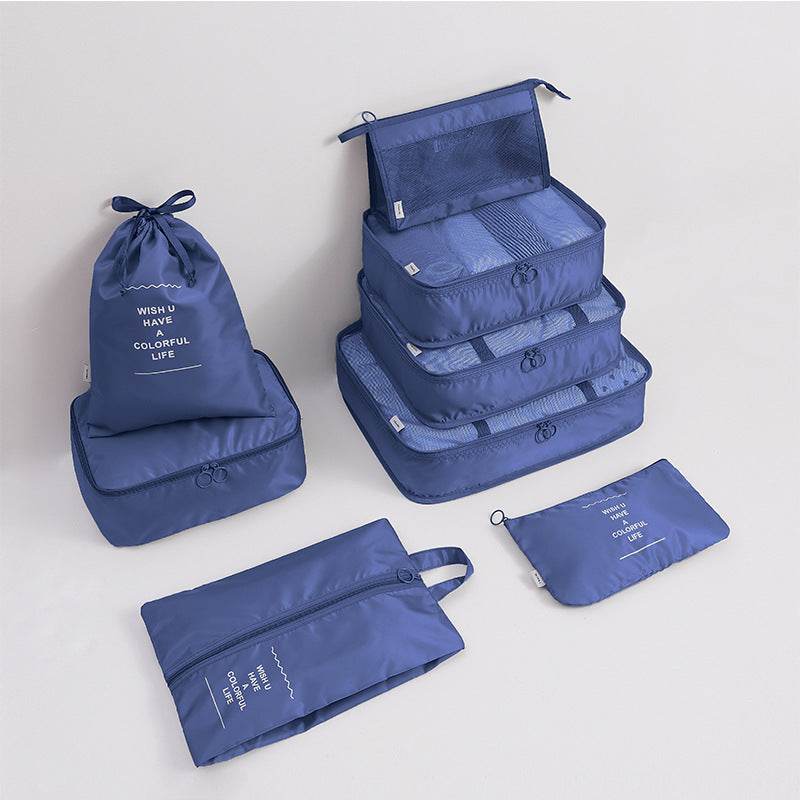 Sac de rangement Valise de voyage 8pcs - Style & confort
