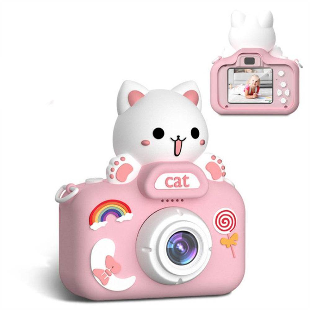 Appareil photo en plastique pour enfants, grosse tête, chaton - Style & confort