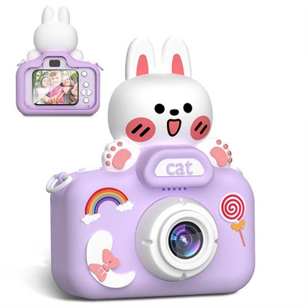 Appareil photo en plastique pour enfants, grosse tête, chaton - Style & confort