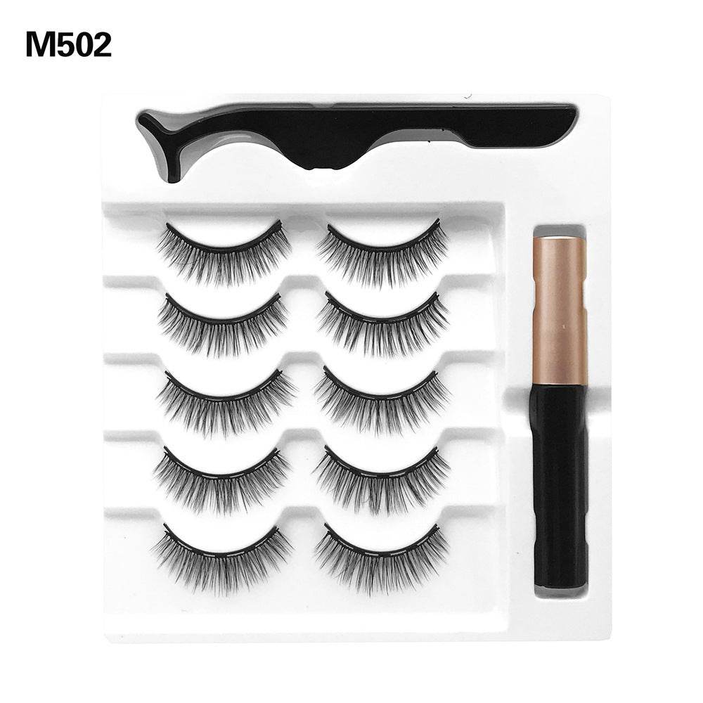 Faux cils magnétiques (5paires) - Style & confort