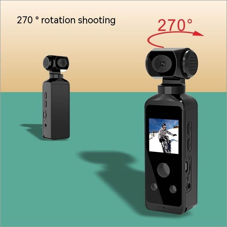 Caméra de poche de sport 4K rotative à 270 degrés - Style & confort