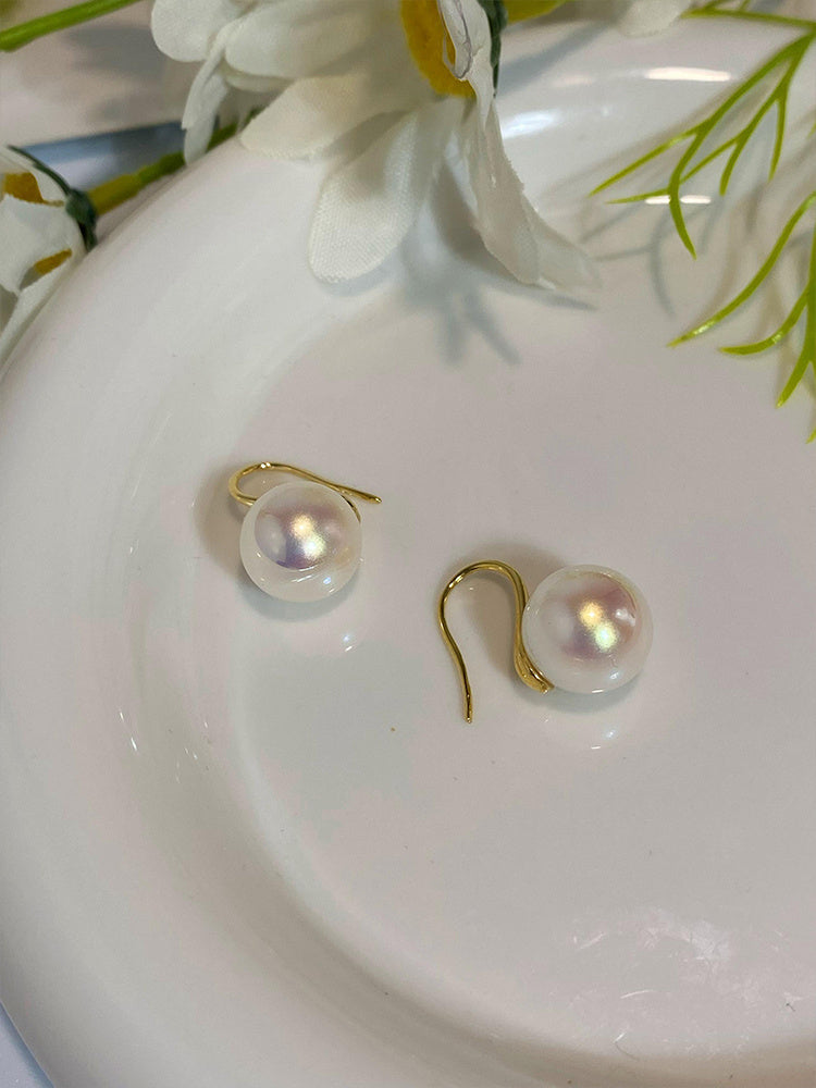 Boucles d'oreilles simples en perles pour femmes