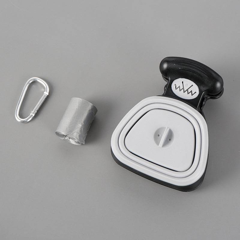 Pet Dog Poop Bag Dispenser Travel Foldable Poop Spoon - Style & confort