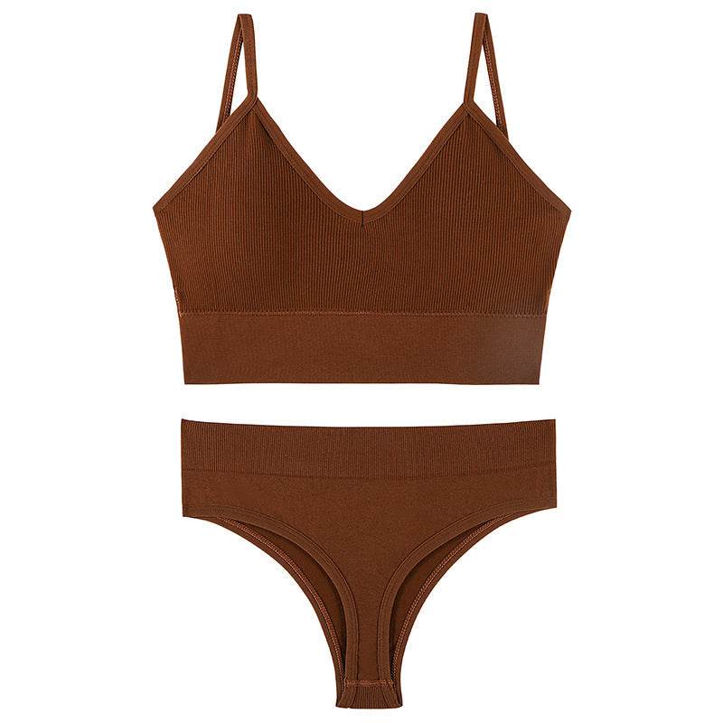 Ensemble de lingerie deux pièces avec bretelles de sport - Style & confort