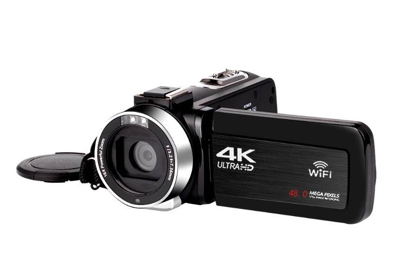 Caméra vidéo numérique 4K à écran tactile de 3,0 pouces avec télécommande Wi-Fi - Style & confort