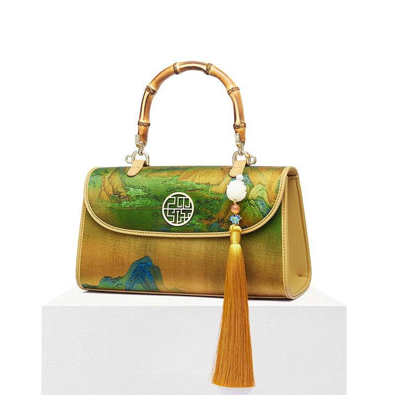 Sac à main en soie pour femme - Style & confort