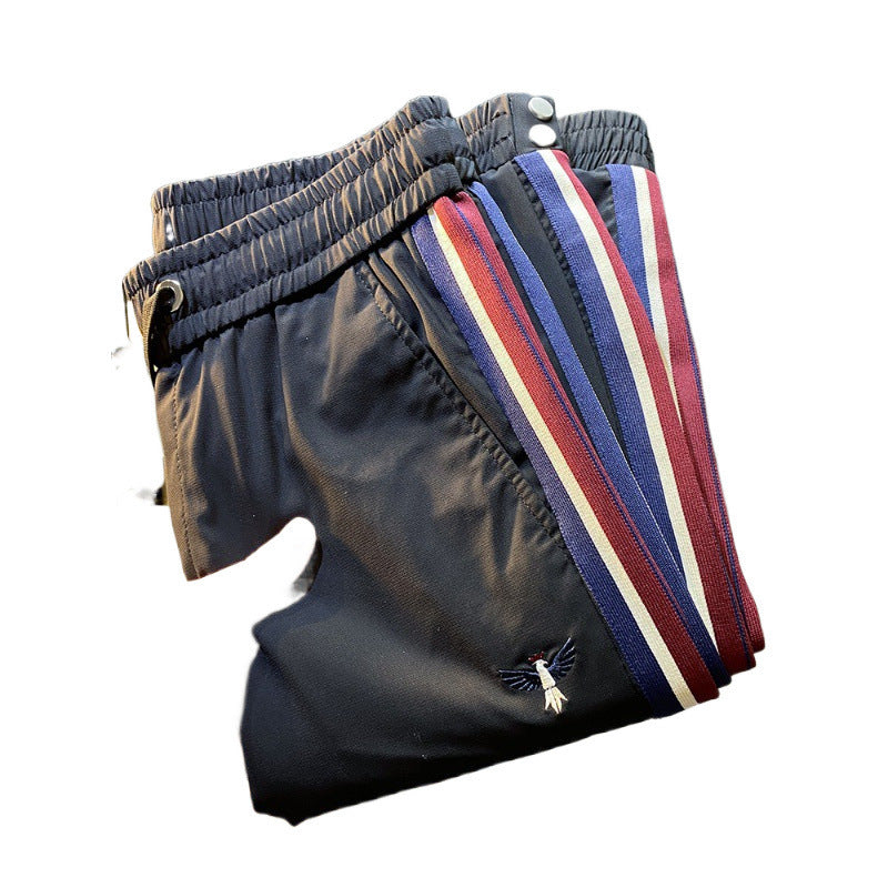 Herren Sommer Ice Silk Leggings Ultradünn Schnelltrocknend