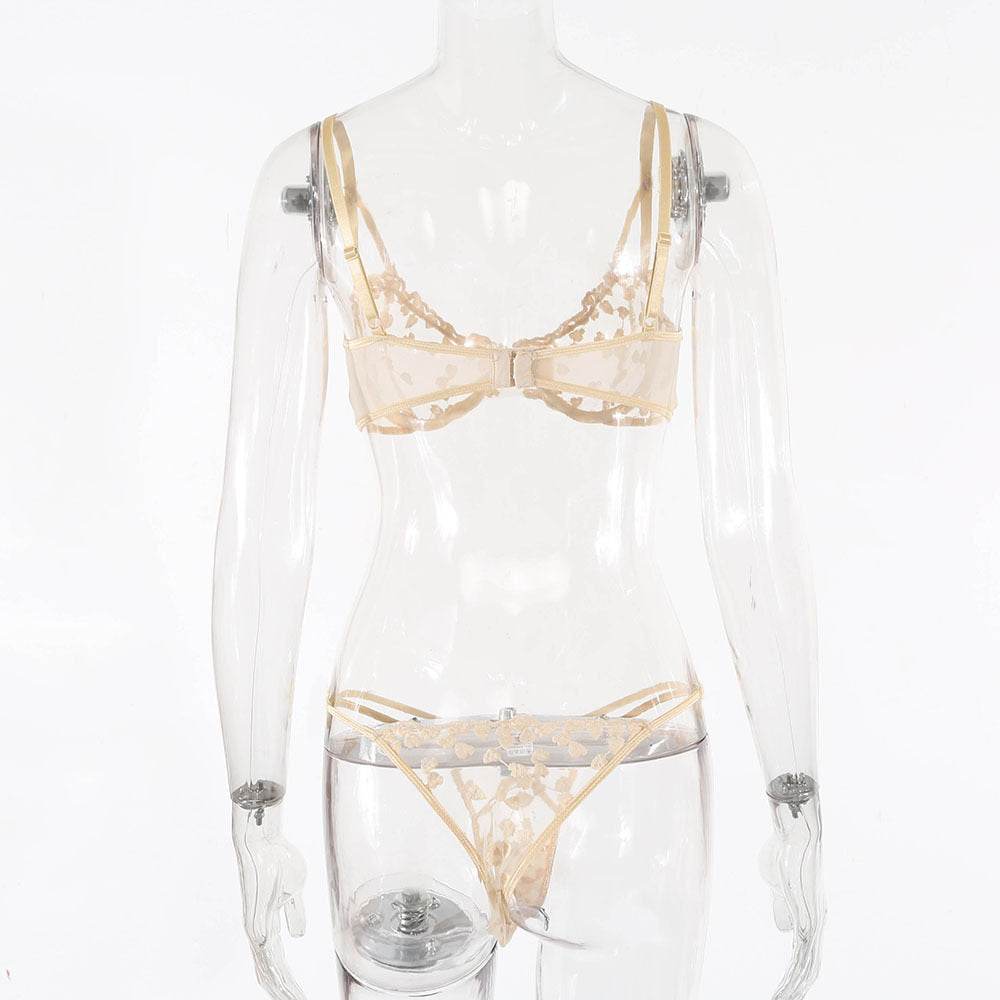 Lingerie en dentelle crochetée avec nœud - Style & confort