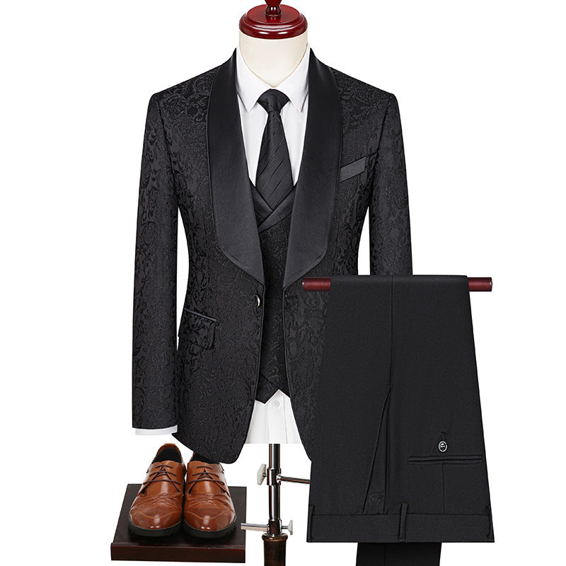 Men's Jacquard Ceremony Suit