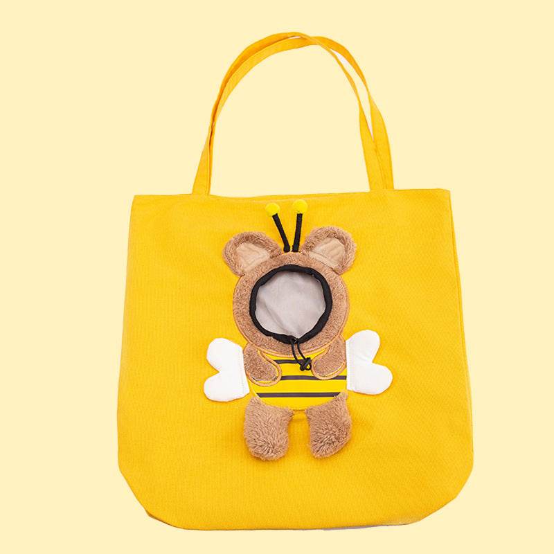Bee Out Cute Canvas Pet Bag - Style & confort
