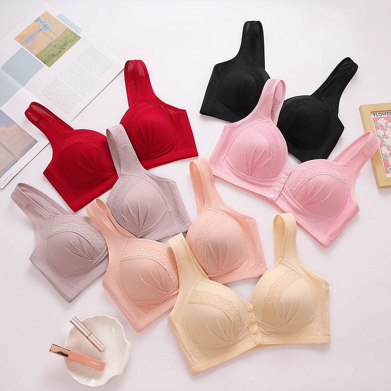 Soutien-gorge fin à boutons ouverts sur le devant - Style & confort