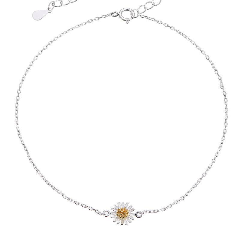 Bracelet de cheville en argent S925 style Mori - Style & confort