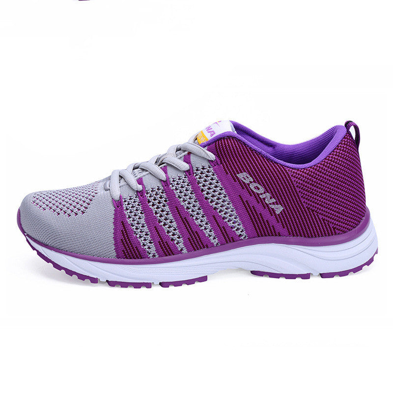 Chaussures de sport en maille pour femmes, randonnée et course