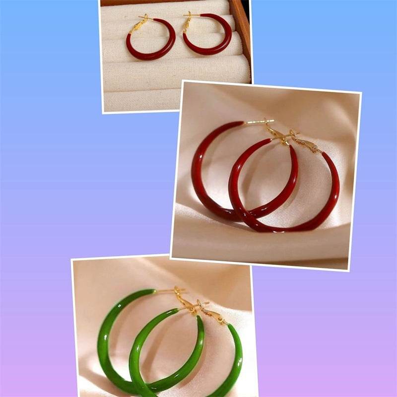 Boucles d'oreilles simples et luxueuses - Style & confort