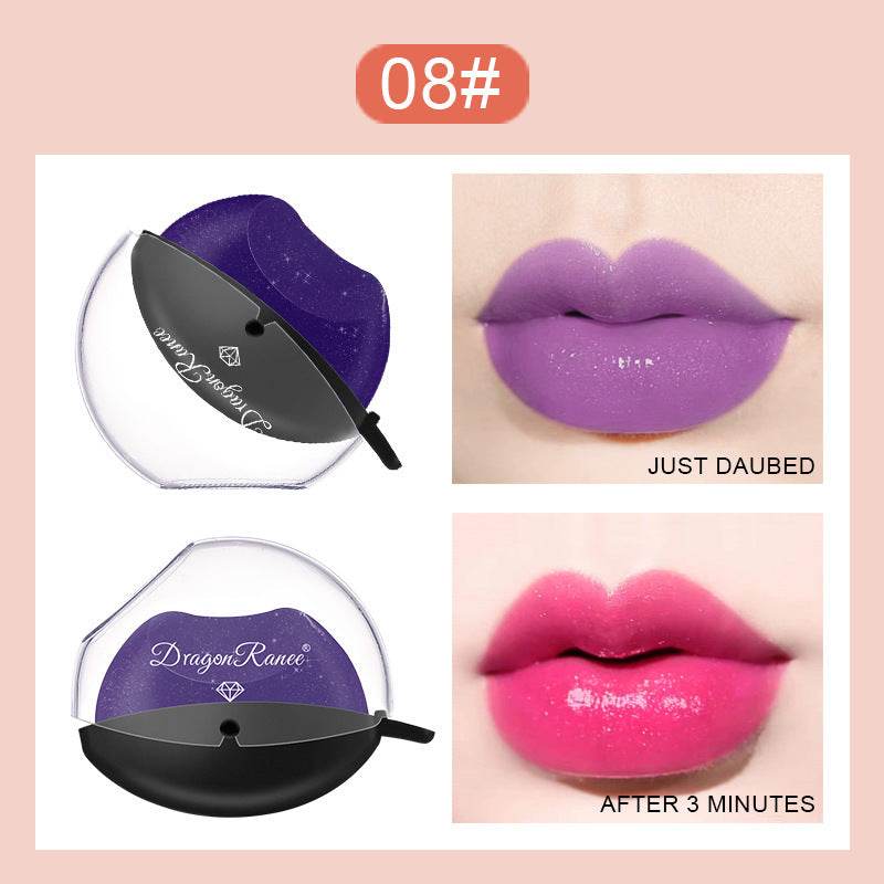 Le rouge à lèvres pailleté nacré Lazy Lips - Style & confort