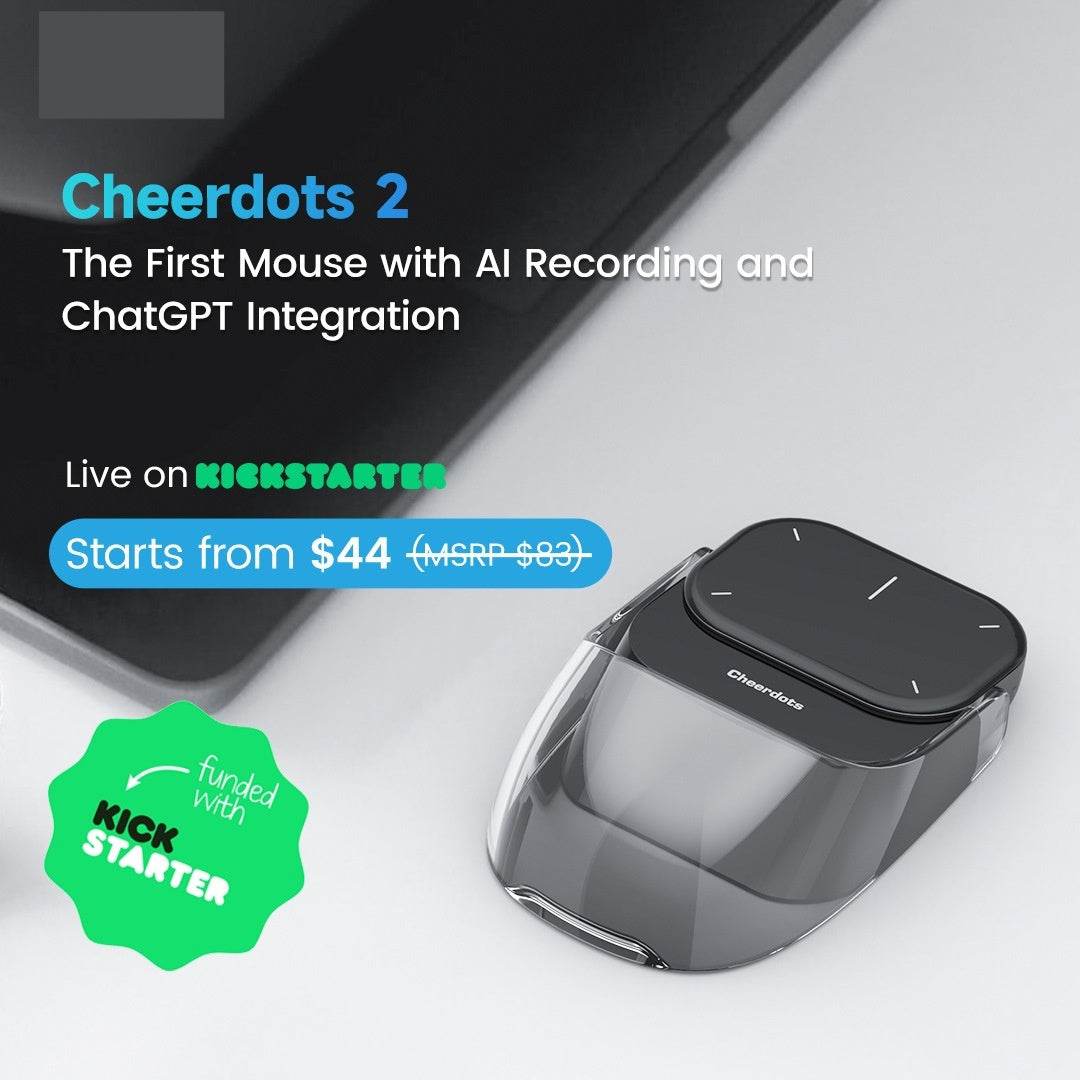 Souris Smart Split Air Mouse avec chargement sans fil - Style & confort