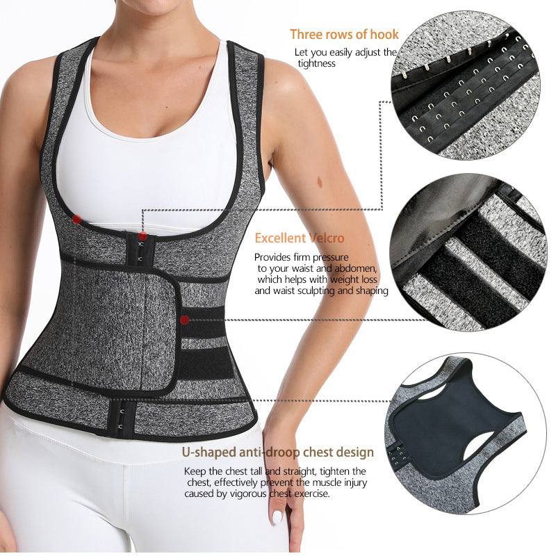 Ceinture amincissante, idéale pour le sauna et la transpiration.