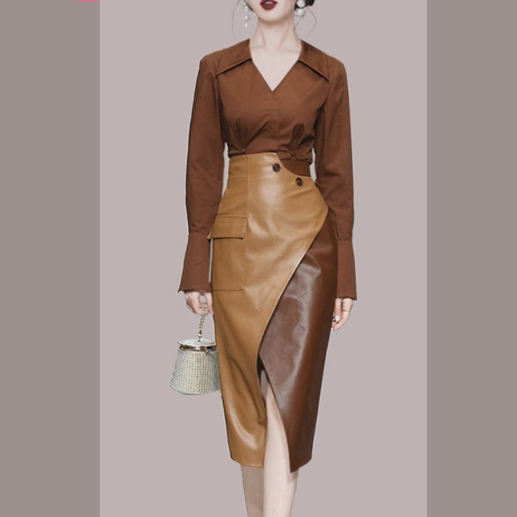 Chemise et Jupes de tailleur professionnelle pour femmes