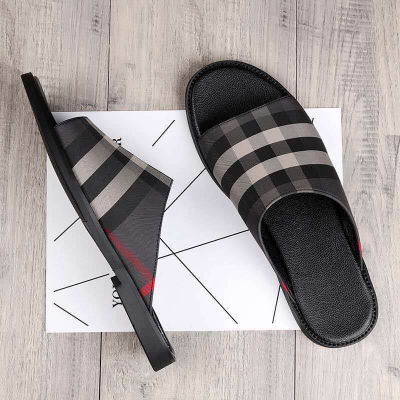 Babouches de plage décontractées tendance pour homme