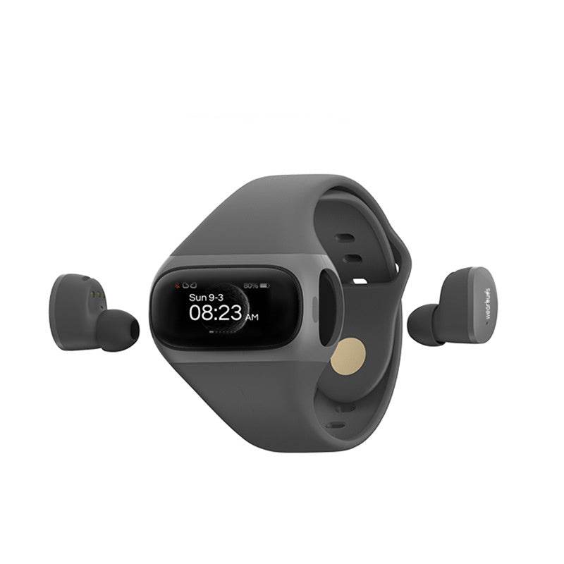 Montre avec écouteurs Bluetooth sans fil intégrés - Style & confort