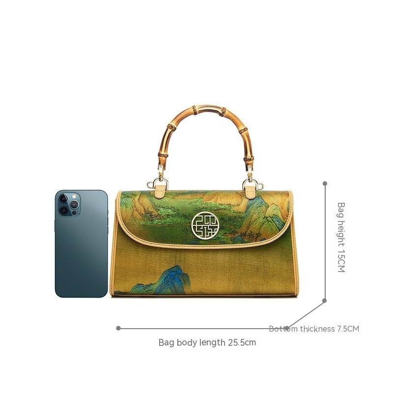 Sac à main en soie pour femme - Style & confort