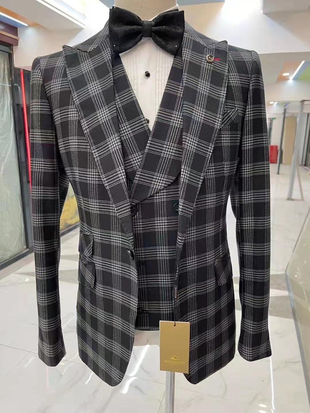 Costume de mariage formel Costume trois pièces