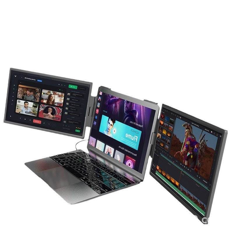 Moniteur portable à double écran pour ordinateur portable - Style & confort