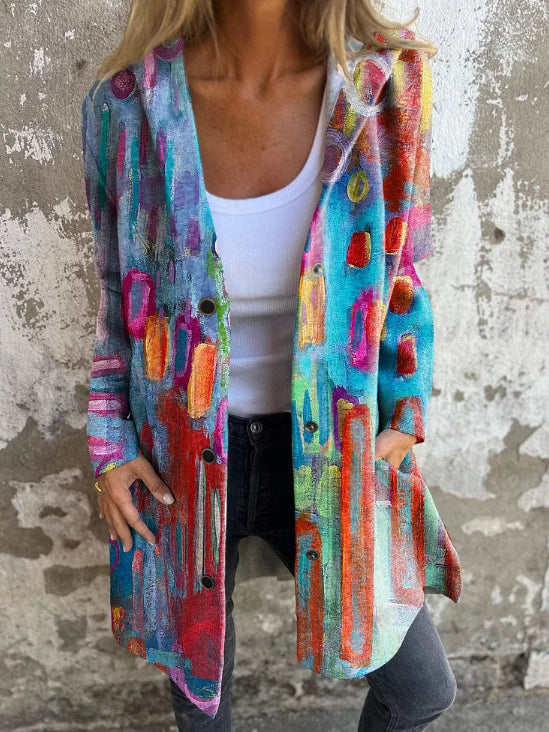 Women's Autumn And Winter Long Loose Coat