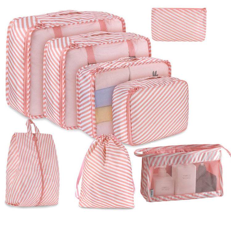 Sac de rangement Valise de voyage 8pcs - Style & confort