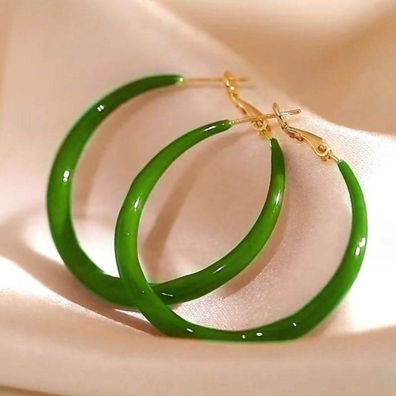 Boucles d'oreilles simples et luxueuses - Style & confort