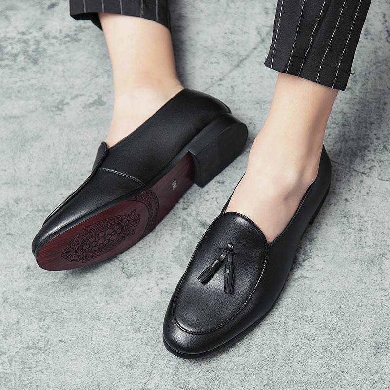 Chaussures en cuir de petite taille de style britannique - Style & confort