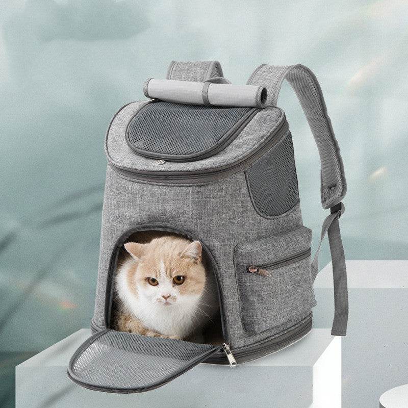 New Dog Bag Backpack Oxford Cloth Out Portable Pet Backpack Dog Shoulder Pet Bag - Style & confort