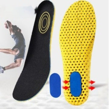 Semelle intérieure de sport universelle, épaisse, absorbant les chocs et la transpiration