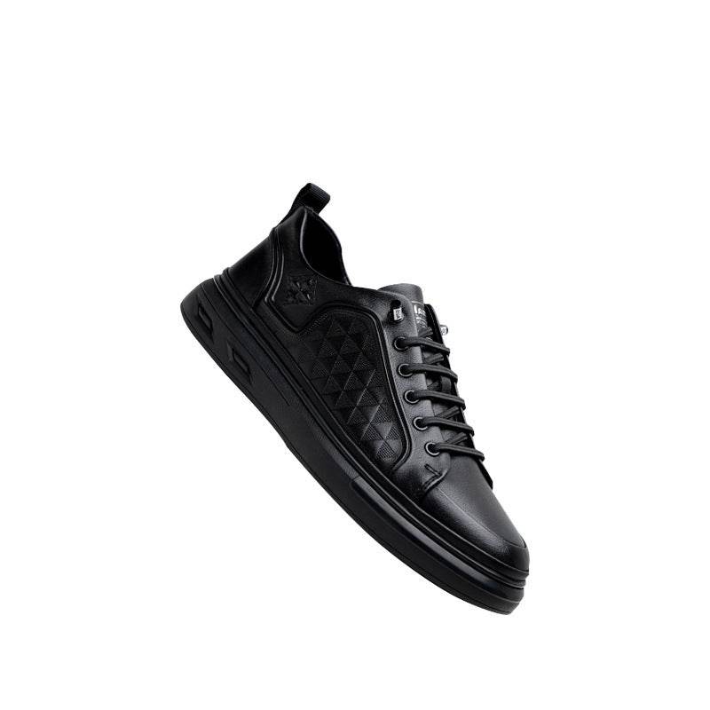 Chaussures basses à lacets en cuir de vache - Style & confort