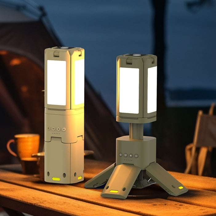 Lanterne de camping d'extérieur pliable à batterie ultra longue durée
