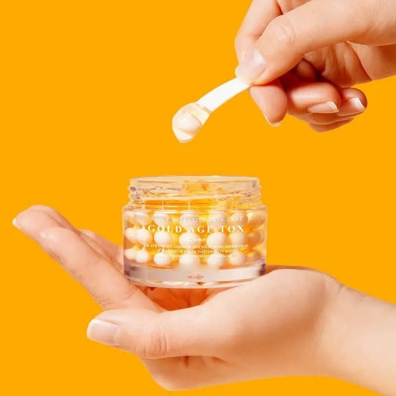 Crème visage anti-rides pour les soins