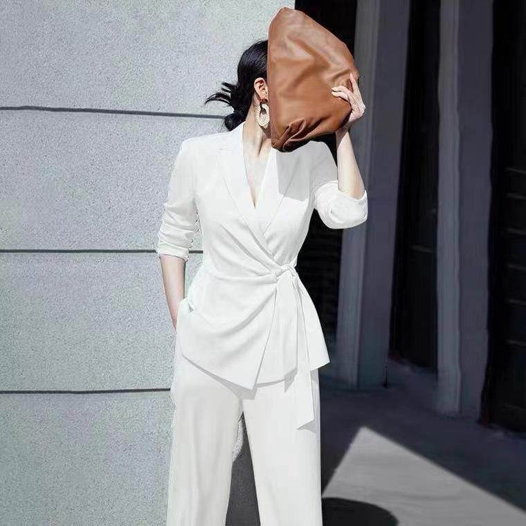 Ensemble costume en soie - Style & confort