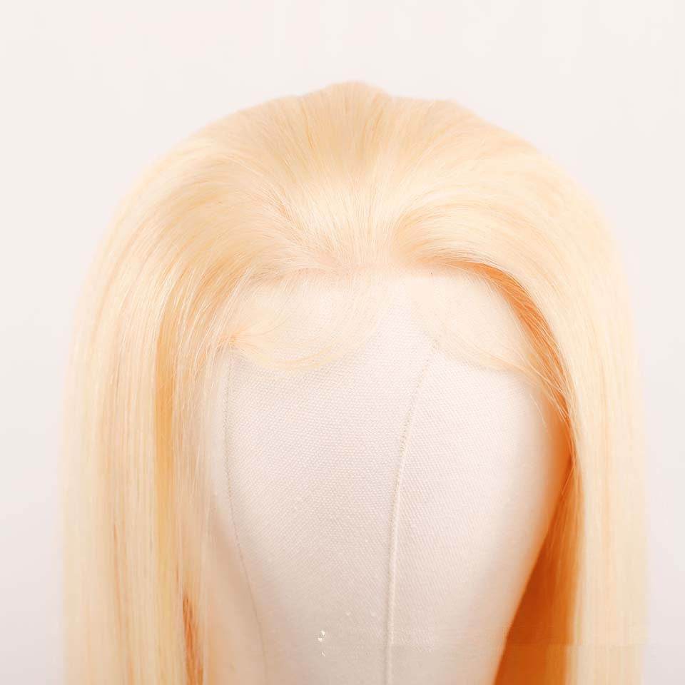 Perruque lisse blonde human hair - Style & confort