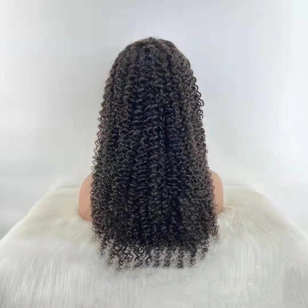 Perruques cheveux humains Jerry Curly, Lace Front - Style & confort