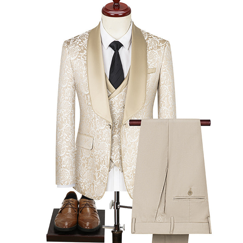 Men's Jacquard Ceremony Suit