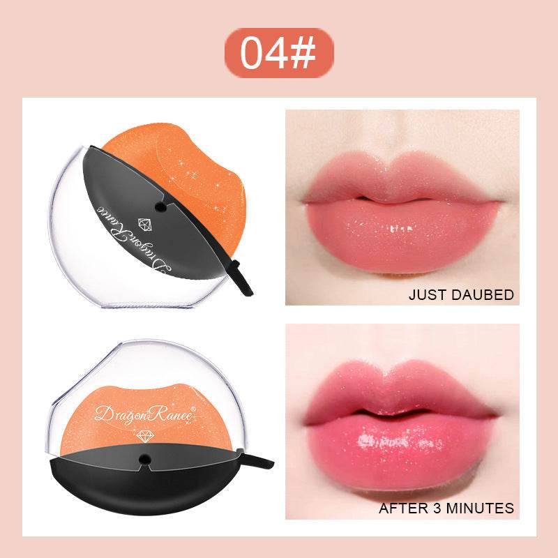 Le rouge à lèvres pailleté nacré Lazy Lips - Style & confort
