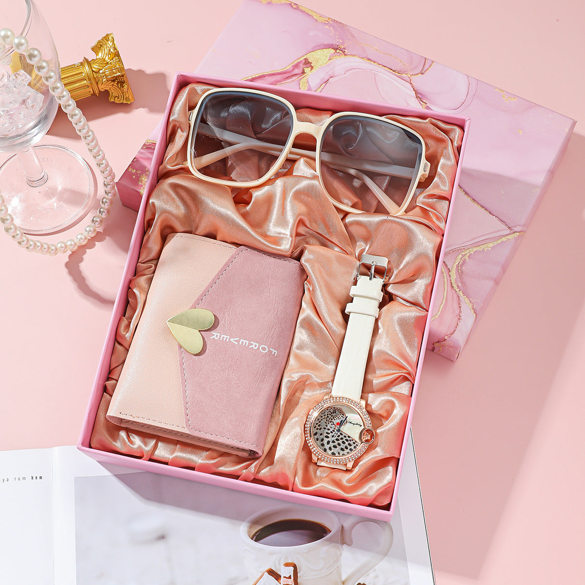 Coffret cadeau d'affaires avec montres pour femmes
