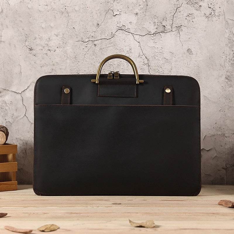 Sac à main d'affaires pour homme en cuir - Style & confort