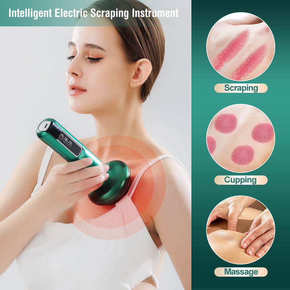 Appareil de massage électrique à ventouses pour le corps, anti-cellulite, avec huile essentielle - Style & confort