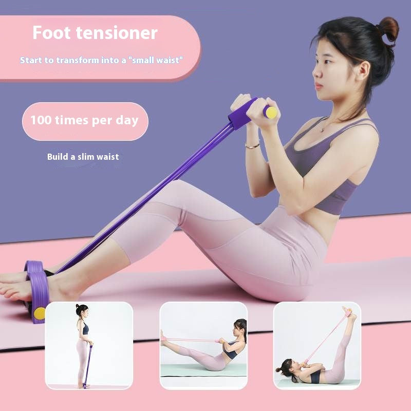 Ensemble de quatre appareils de yoga pour exercices des jambes