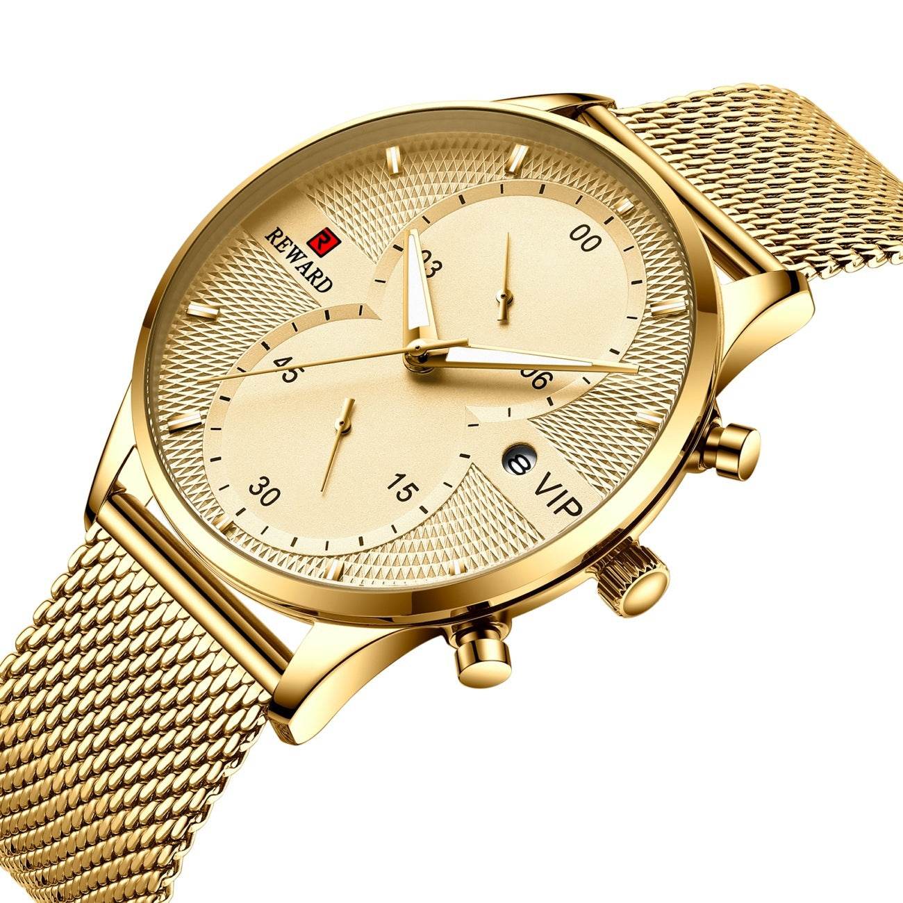 Montre Homme Quartz Etanche Calendrier Horloger - Style & confort