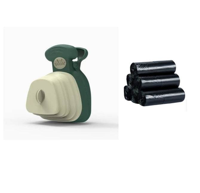 Pet Dog Poop Bag Dispenser Travel Foldable Poop Spoon - Style & confort